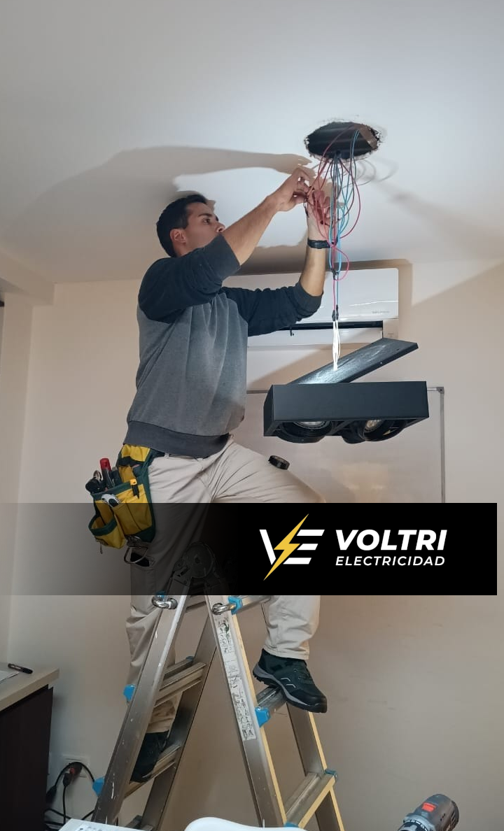 Trabajo eléctrico domiciliario